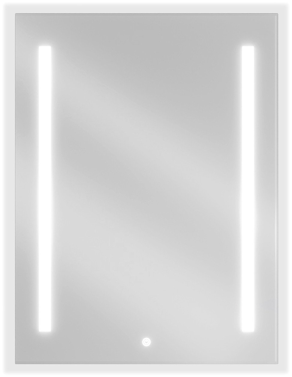 Mexen Remi megvilágított fürdőszobai tükör 60 x 80 cm, LED 6000K, anti-pára - 9804-060-080-611-00