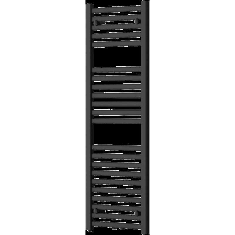 Mexen Hades fürdőszobai radiátor 1200 x 400 mm, 472 W, fekete - W104-1200-400-00-70