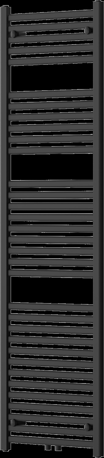 Mexen Hades fürdőszobai radiátor 1800 x 500 mm, 854 W, fekete - W104-1800-500-00-70