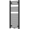 Mexen Pluton fürdőszobai radiátor 1200 x 500 mm, 625 W, fekete - W106-1200-500-00-70