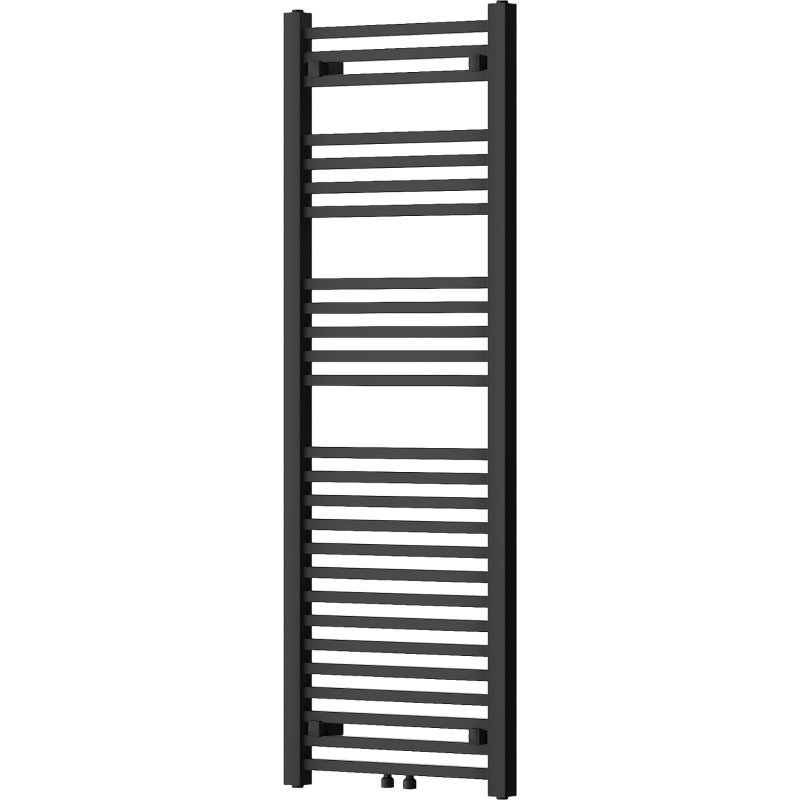 Mexen Pluton fürdőszobai radiátor 1450 x 500 mm, 721 W, fekete - W106-1450-500-00-70