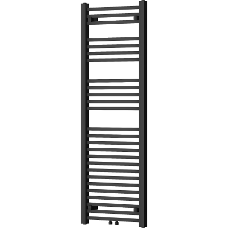 Mexen Pluton fürdőszobai radiátor 1450 x 500 mm, 721 W, fekete - W106-1450-500-00-70