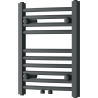 Mexen Ares fürdőszobai radiátor 500 x 400 mm, 179 W, antracit - W102-0500-400-00-66