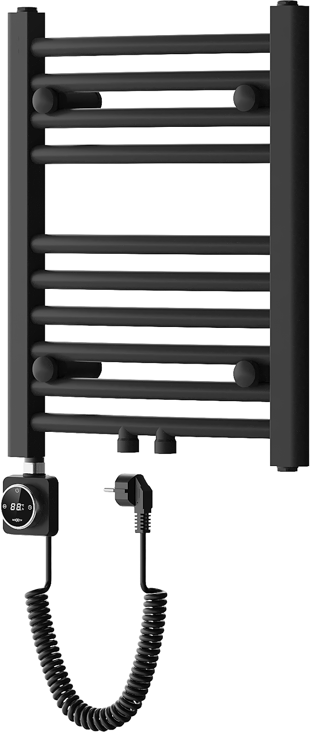 Mexen Ares elektromos fűtőtest 500 x 400 mm, 300 W, fekete - W102-0500-400-6300-70