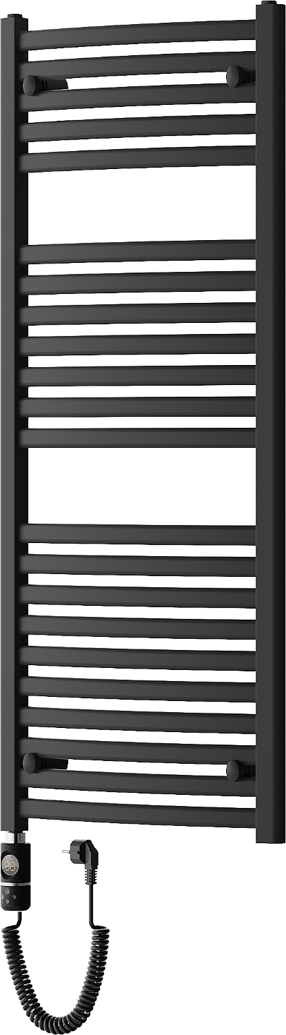 Mexen Helios elektromos radiátor 1200 x 500 mm, 600 W, fekete - W103-1200-500-2600-70