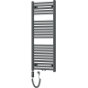 Mexen Hades elektromos radiátor 1200 x 500 mm, 600 W, fekete - W104-1200-500-2600-70