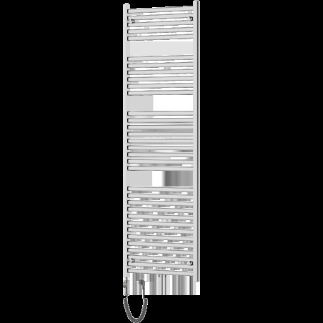 Mexen Hades elektromos radiátor 1800 x 600 mm, 900 W, króm - W104-1800-600-2900-01