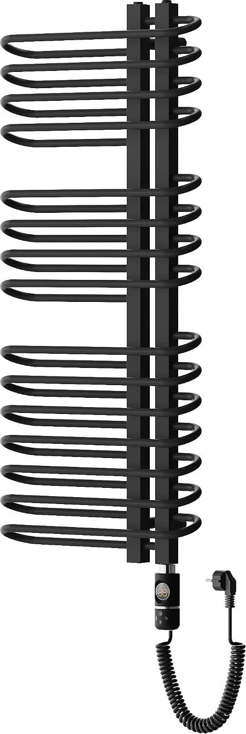 Mexen Ops elektromos radiátor 1300 x 550 mm, 900 W, fekete - W122-1300-550-2900-70