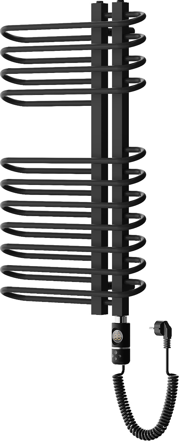 Mexen Ops elektromos radiátor 1000 x 550 mm, 600 W, fekete - W122-1000-550-2600-70