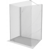 Mexen Kioto Walk-in zuhanyfal 130 x 85 cm, áttetsző, króm - 800-130-212-01-00-085