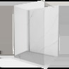 Mexen Kioto walk-in zuhanyfal 120 x 95 cm, átlátszó, kézi polírozott nikkel - 800-120-212-97-00-095