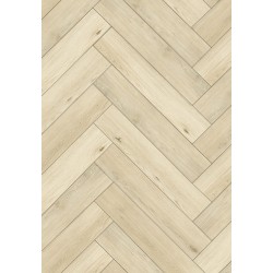 Mexen Calera vinyl panelek jodełka 635 x 127 mm SPC 6,5 mm, IXPE alátét 1,5 mm, 4 V-Fuga, Tölgy - F1168-0635-127-505-4V1-01