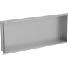 Mexen X-Wall-NR perem nélküli falba süllyesztett polc 75 x 30 cm, inox - 1911753010